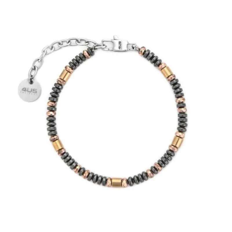 Bracciale 4US Cesare Paciotti Acciaio Con Biglie Brunite 4UBR7817